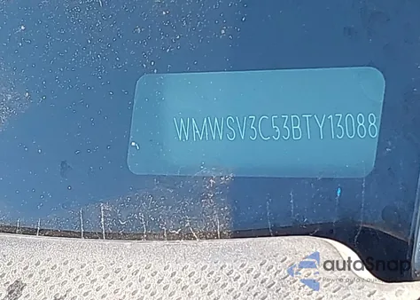 2011 Mini Cooper S из США, поврежденный, VIN WMWSV3C53BTY13088